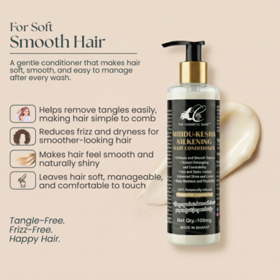 Marshmallow Root and Hibiscus extracts for hair detangling and slip