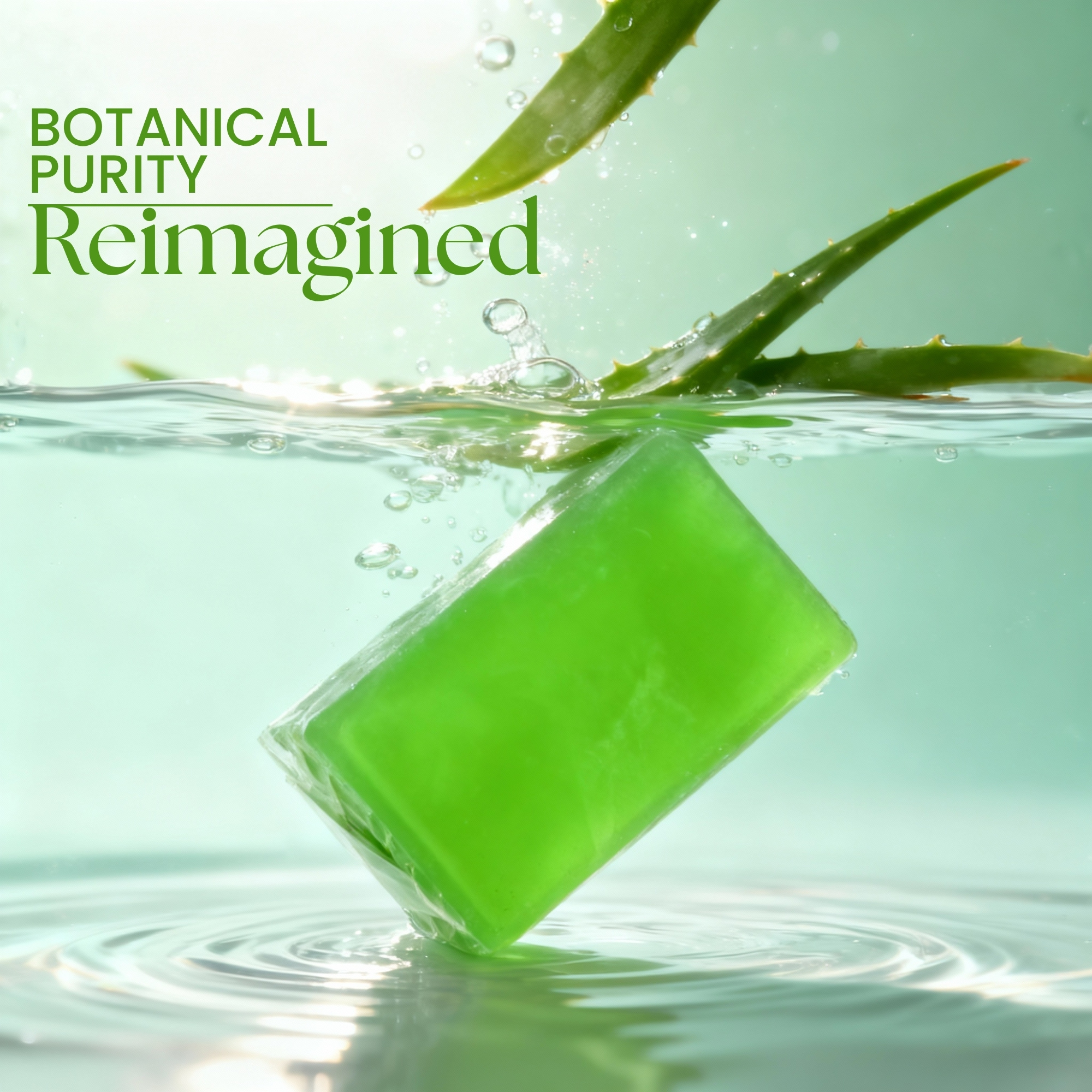 Benefits of Aloe Vera soap including anti-inflammatory and anti-aging properties