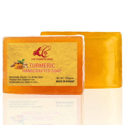 Turmeric Handcrafted Soap 100gm for skin brightening and acne relief